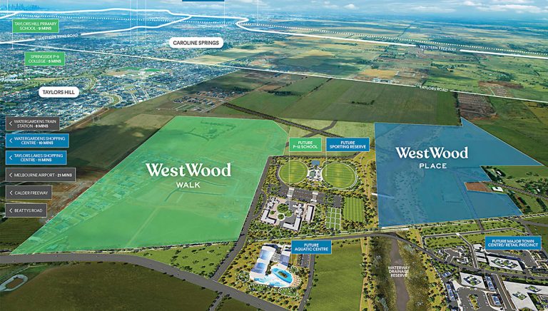 Westwood Aerial Map